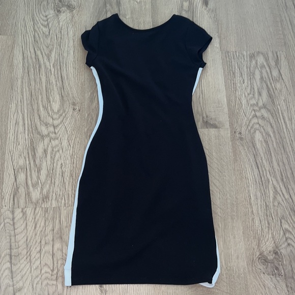 Black and white formal dress - Picture 5 of 5